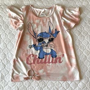 Disney’s Stitch Size 10 Flutter Sleeve Top